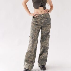 BDG from Urban Outfitters XXL camo Y2K cargo pants